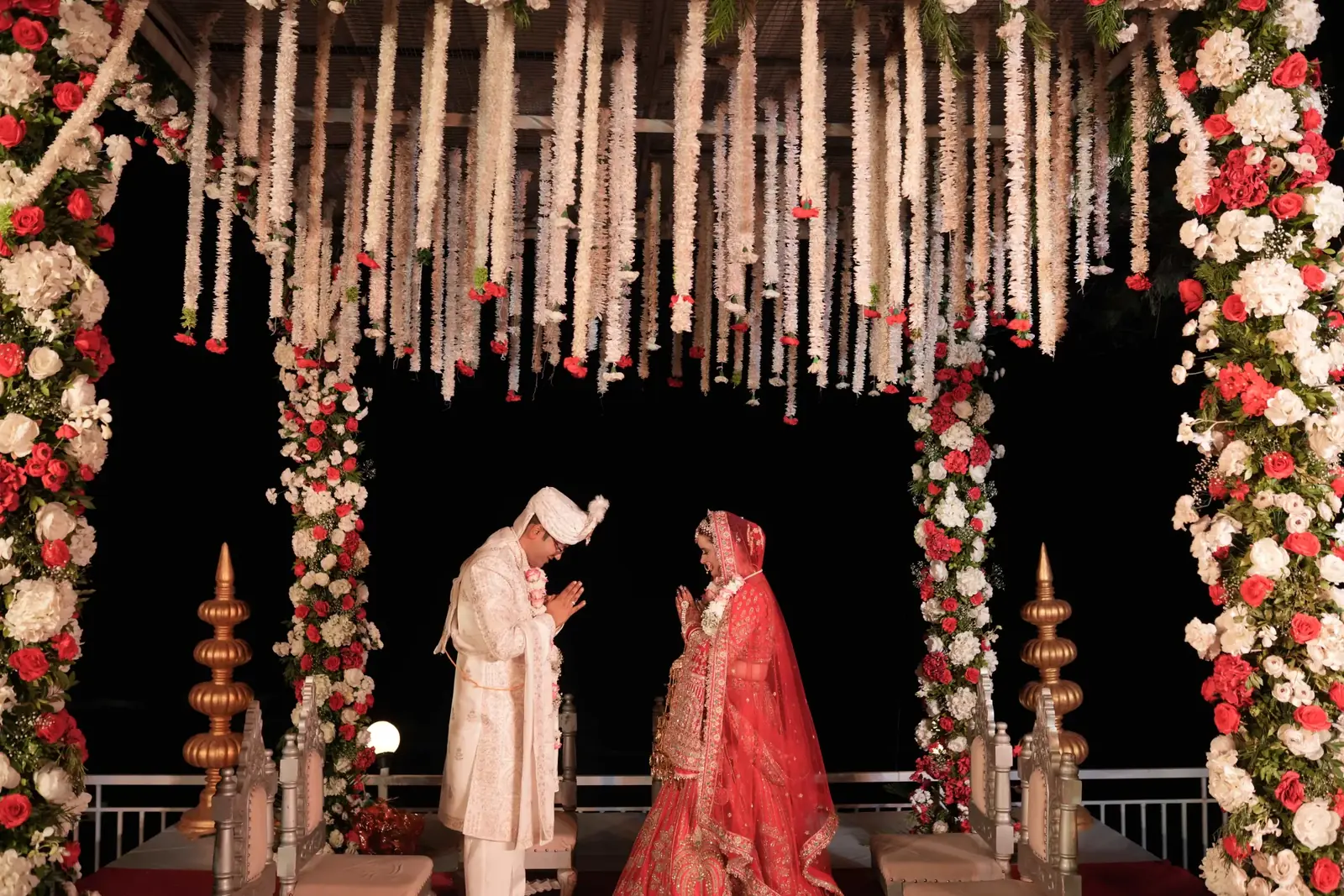 A couple at an Awayddings venue