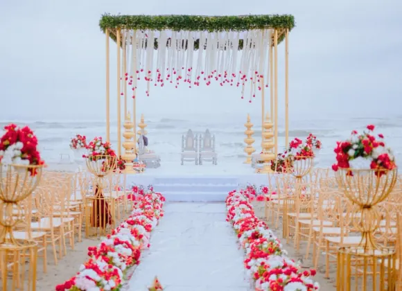 Ceremonies, mandaps & floral aisles