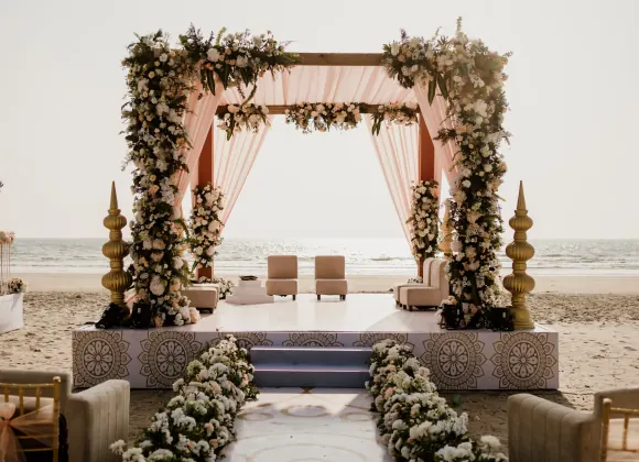 Ceremonies, mandaps & floral aisles